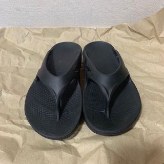 OOFOS - 値下げ【中古】OOFOSウーフォスサンダルウーオリジナル24cmの ... 値下げOOFOSウーフォスサンダルウーオリジナル24cm