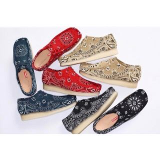 シュプリーム(Supreme)のsupreme clarks bandana wallabee 2019ss(ブーツ)