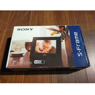 ソニー(SONY)の未使用　SONYデジタルフォトフレーム　ホワイト(フォトフレーム)