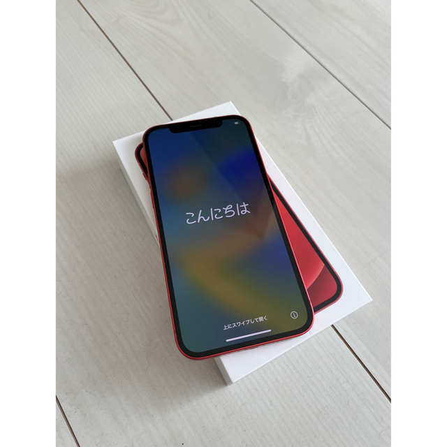 iPhone - しんiphone 12 128GB PRODUCT RED 美品！