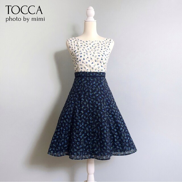 TOCCA*BLANC BLUEドレス 【限定セール！】 ahq.com.mx