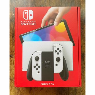 ニンテンドースイッチ(Nintendo Switch)のNintendo Switch 有機EL Joy-Con(L)/(R) ホワイト(家庭用ゲーム機本体)