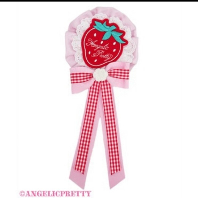 Angelic Pretty Sweet Strawberryワッペン ブローチ