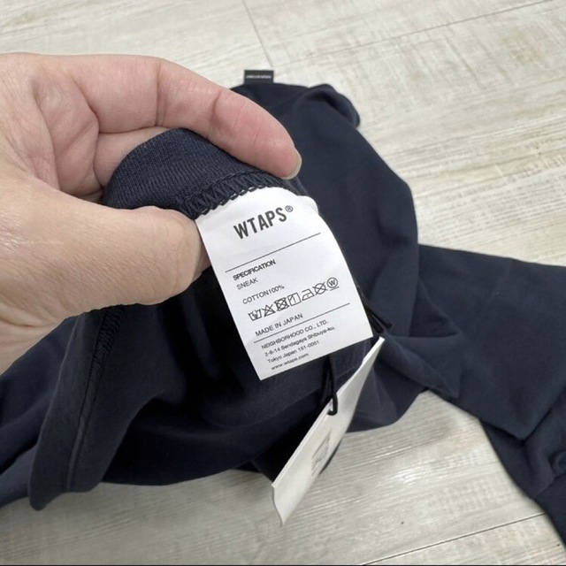 W)taps(ダブルタップス)の23ss 2023 新品 WTAPS ロゴ ロングスリーブ Tシャツ ロンT L メンズのトップス(Tシャツ/カットソー(七分/長袖))の商品写真