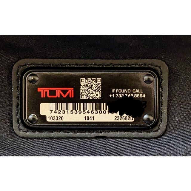 TUMI(トゥミ)のTUMI　トゥミ　デイヴィス バックパック　232682D メンズのバッグ(バッグパック/リュック)の商品写真