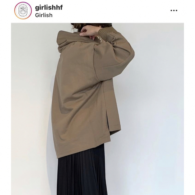 girlish 完売 パーカー-