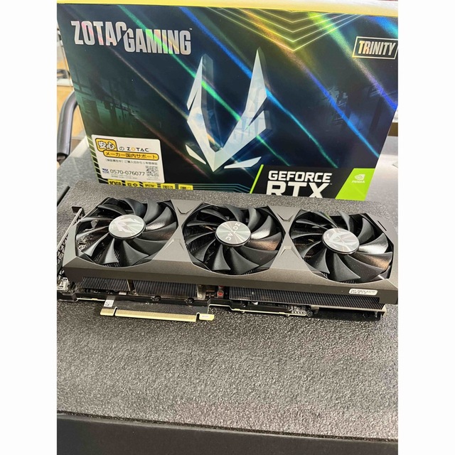 【非LHR版】ZOTAC GEFORCE RTX3080