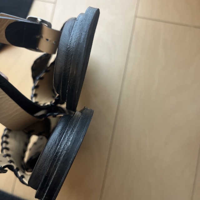 JIL SANDER ジルサンダー サンダル 37 美品 ブラック JIL SANDER ジルサンダー サンダル 37 美品 ブラック