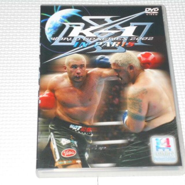 DVD★K-1 WORLD GP 2002 IN PARIS