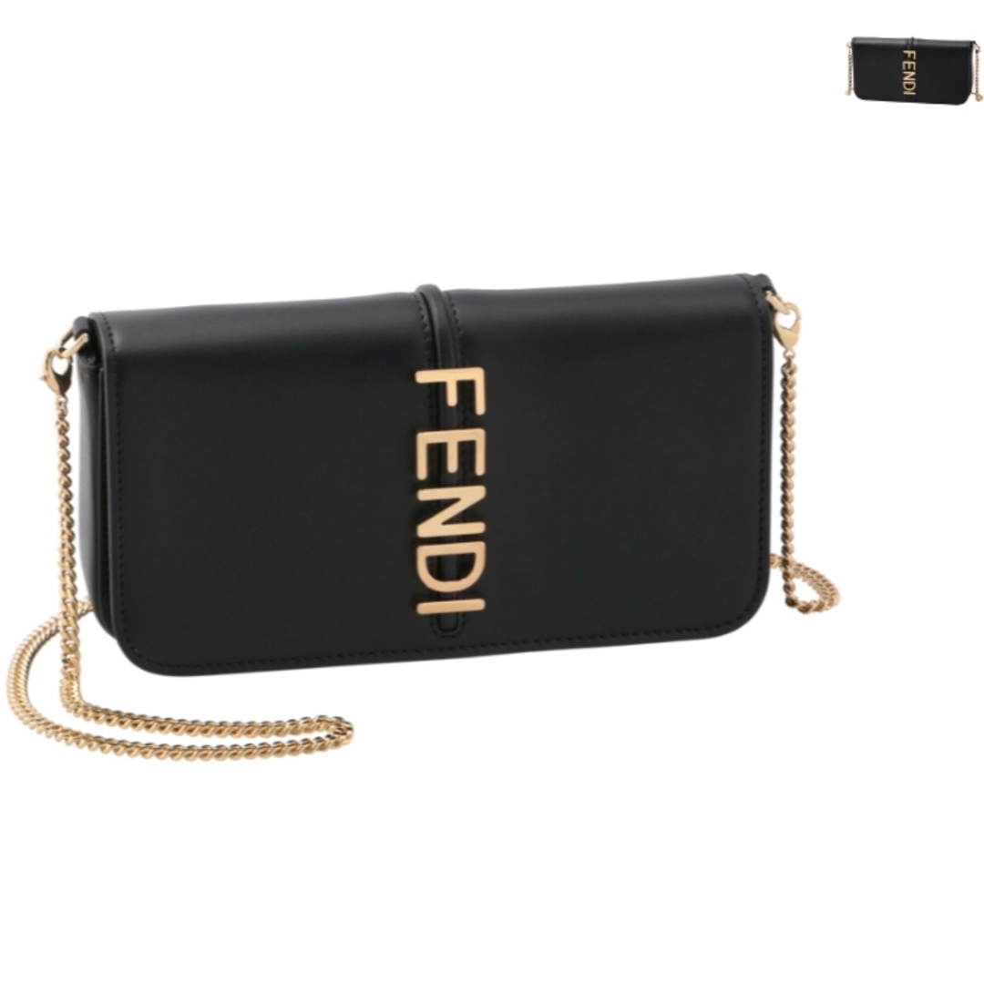 フェンディ FENDI チェーンウォレット グラフィ 長財布 二つ折り ショルダー ポシェット ウォレットバッグ 2023年春夏新作 8BS076  A5DY | フリマアプリ ラクマ