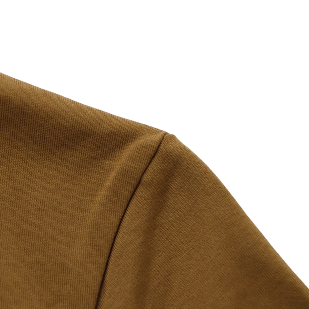 Max Mara(マックスマーラ)のマックスマーラ MAX MARA Tシャツ 半袖 MINCIO コットン クルーネック ジャージー MaxMaraGram 2319410432 0006 BRONZO レディースのトップス(Tシャツ(半袖/袖なし))の商品写真