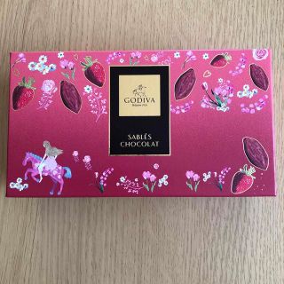 ゴディバ(GODIVA)のGODIVA 空箱　サブレショコラ(小物入れ)