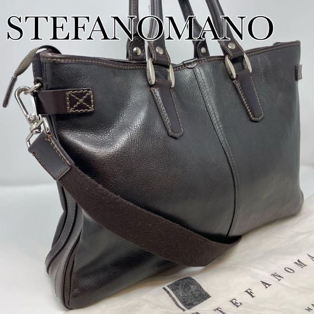 Stefano manO - 最上級 STEFANOMANO ハイエンドモデル 2way ビジネスバッグの通販 by ゆう｜ステファノマーノならラクマ