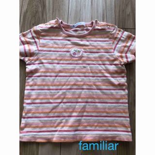 ファミリア(familiar)のfamiliarファミリア半袖Tシャツ女の子サイズ90(Tシャツ/カットソー)