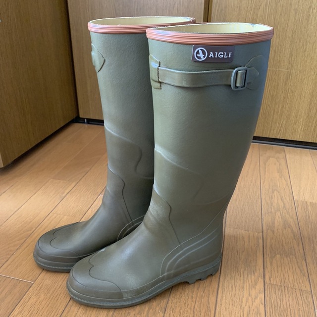 AIGLE レインブーツ 長靴 エーグル 美品