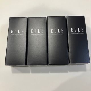 エル(ELLE)のELLEリンクルデザインファンデーション４本(ファンデーション)