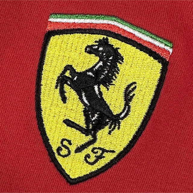 Ferrari(フェラーリ)の☆未使用タグ付き☆ Ferrari フェラーリ ハーフジップ ポロシャツ 半袖 メンズのトップス(ポロシャツ)の商品写真