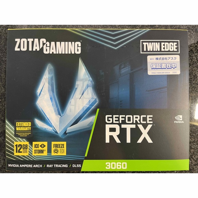 新品未開封 ZT-A30600E-10M GeForce 3060