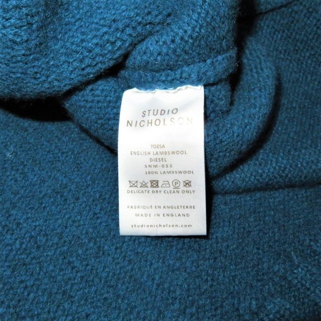 STUDIO NICHOLSON(スタジオニコルソン)のSTUDIO NICHOLSON 21aw ENGLISH LAMBSWOOL  メンズのトップス(ニット/セーター)の商品写真