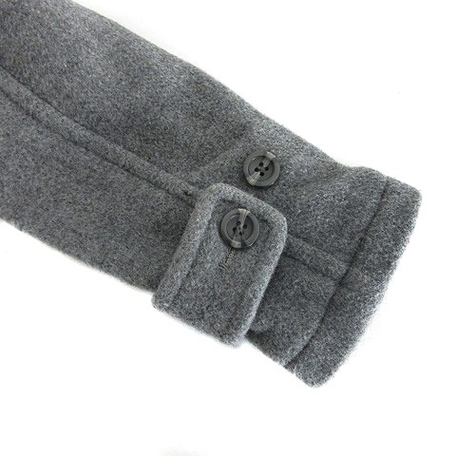 SNIDEL(スナイデル)のスナイデル コート ダッフル 長袖 ショート フード トグルボタン 0 グレー レディースのジャケット/アウター(ダッフルコート)の商品写真
