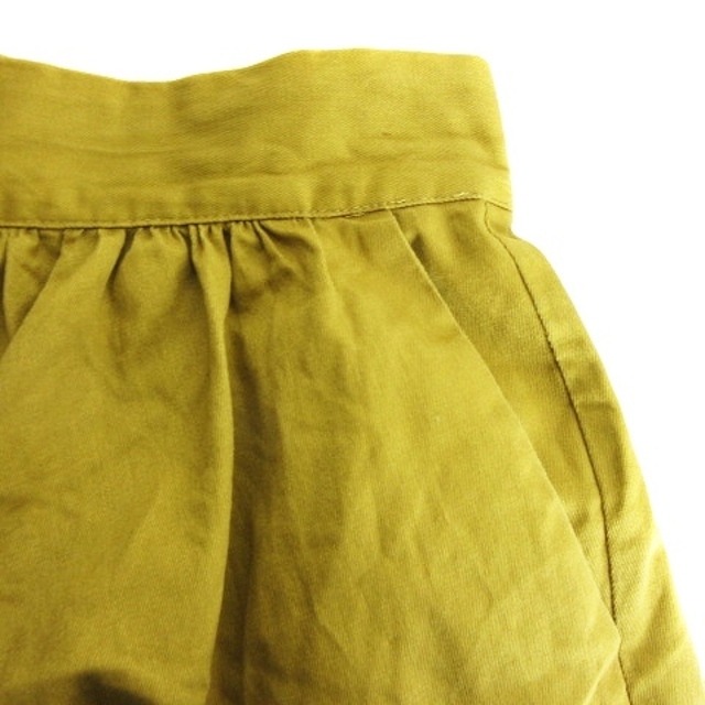 RANDA(ランダ)のランダ スカート フレア ミモレ丈 サイドファスナー コットン 無地 1 茶 レディースのスカート(ロングスカート)の商品写真