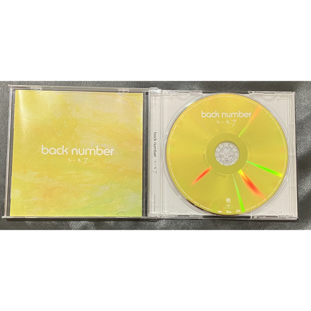 back number  ユーモア　通常盤初回プレス　CD おまけ付き エンタメ/ホビーのCD(ポップス/ロック(邦楽))の商品写真