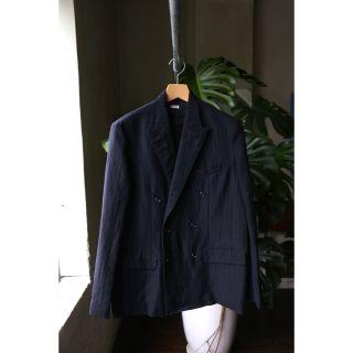 コモリ(COMOLI)の21aw A.PRESSE DoubleBreastedJacket navy(テーラードジャケット)