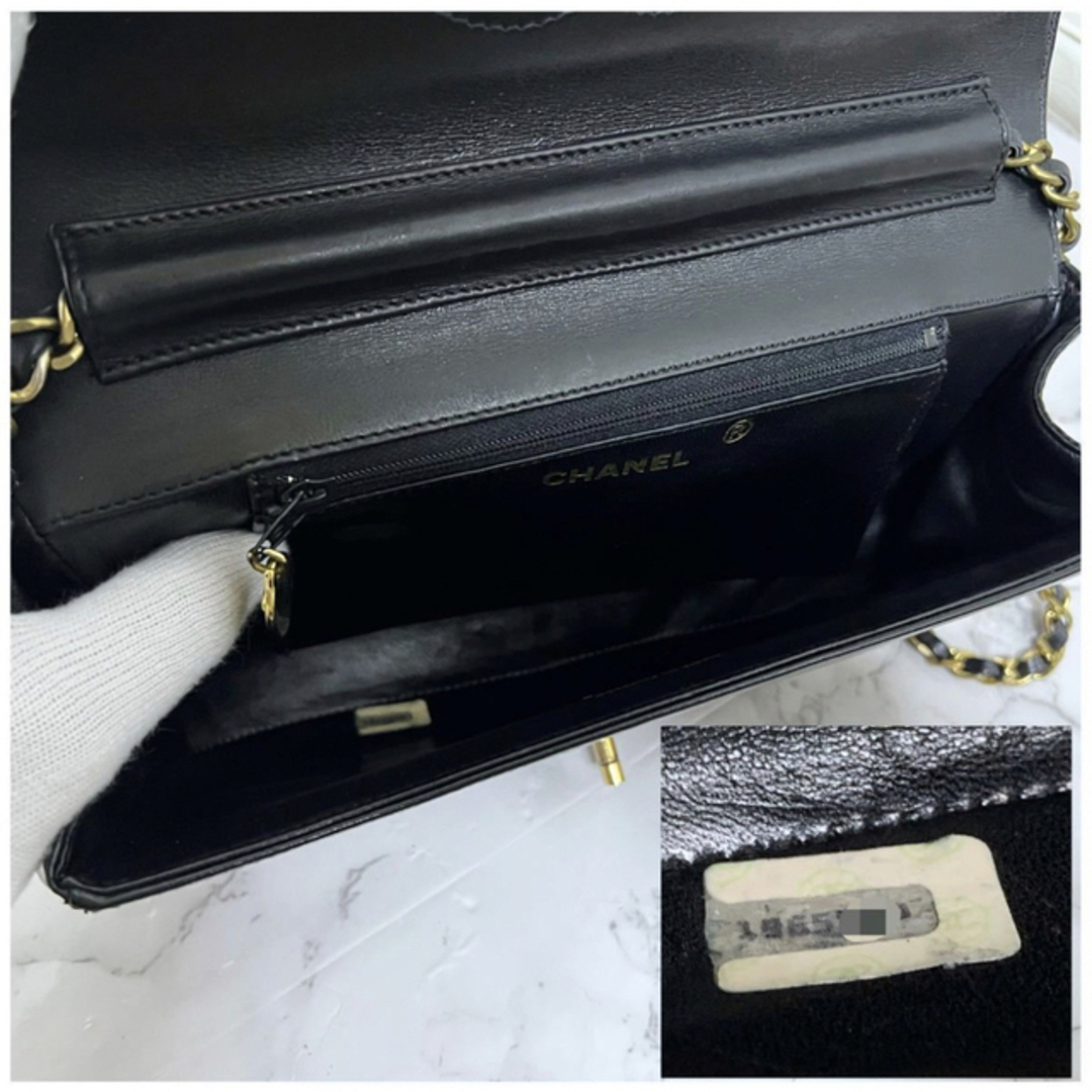 CHANEL - 極美品!最高級クロコ ヴィンテージ シャネル ハーフ CHANEL - 極美品!最高級クロコ ヴィンテージ シャネル ハーフ