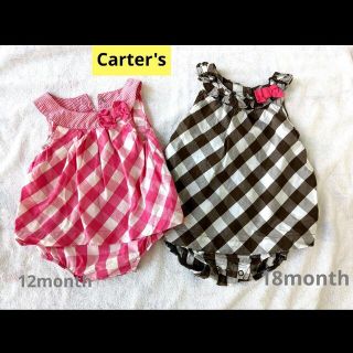 カーターズ(carter's)のCarter's　カーターズ　ロンパース　80(ロンパース)