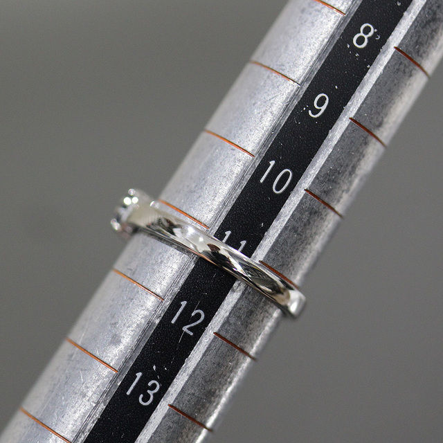 MIKIMOTO(ミキモト)のミキモト ダイヤ リング サファイヤ  ハーフ PT アンティーク E0105 レディースのアクセサリー(リング(指輪))の商品写真