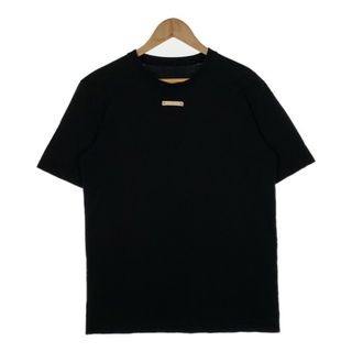 マルタンマルジェラ(Maison Martin Margiela)のメゾンマルジェラ クルーネック Tシャツ ブラック(Tシャツ/カットソー(半袖/袖なし))