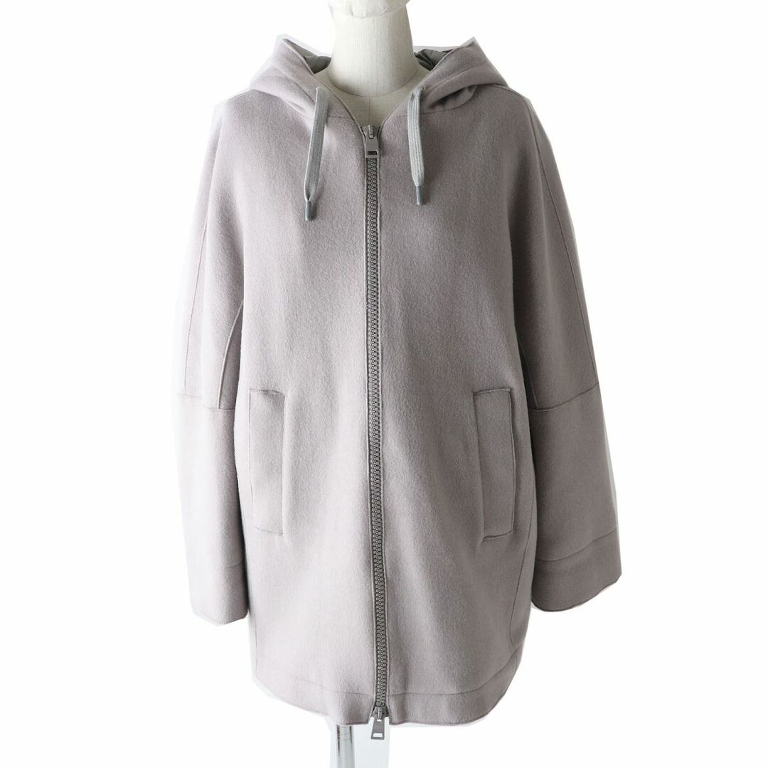 美品】HERNO ヘルノ・ジップアップパーカー-