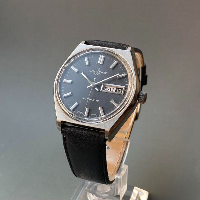 【動作品】ユリスナルダン アンティーク 腕時計 1960年代 自動巻き メンズ