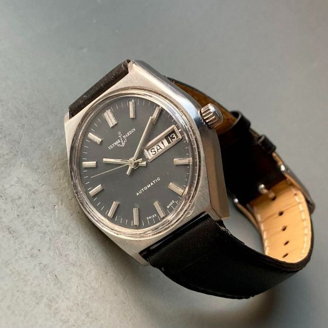 ULYSSE NARDIN(ユリスナルダン)の【動作品】ユリスナルダン アンティーク 腕時計 1960年代 自動巻き メンズ メンズの時計(腕時計(アナログ))の商品写真
