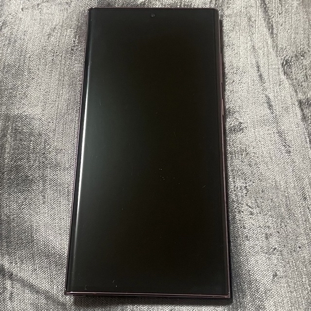 買いました Galaxy S22 Ultra バーガンディ 256 GB SIMフリー