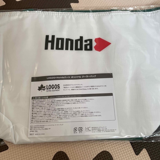 ホンダ(ホンダ)のHONDAハート　エコバッグ エンタメ/ホビーのコレクション(ノベルティグッズ)の商品写真