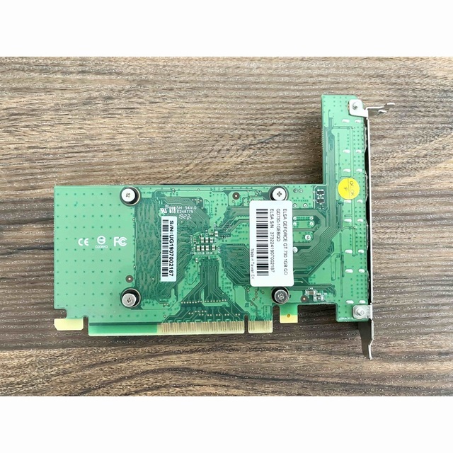 ELSA GEFORCE GT730 1GB QD HDMI×4 中古 スマホ/家電/カメラのPC/タブレット(PCパーツ)の商品写真