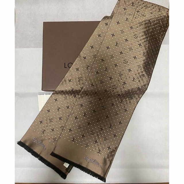 美品】ルイヴィトン モノグラム ロゴ ショール シルク 【30%OFF】 www