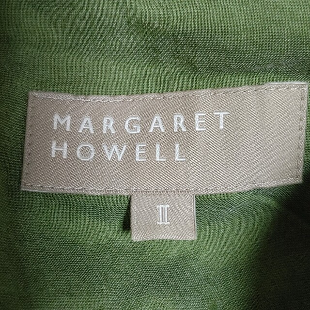 MARGARET HOWELL SHEER COTTON SILK シャツワンピ