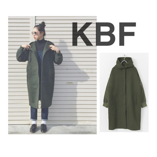 KBF - 【完売商品】KBF フードミリタリーコートの通販 by SHOP内処分 ...