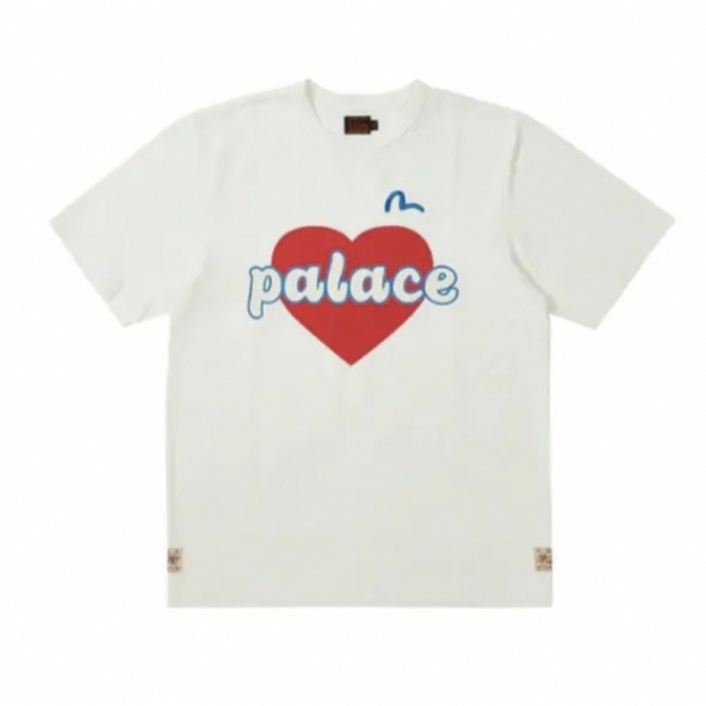 白XL palace evisu heart T-SHIRT tシャツ tee 人気商品ランキング www