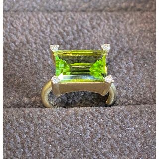 ご専用????ペリドットダイヤモンドイヤーカフ