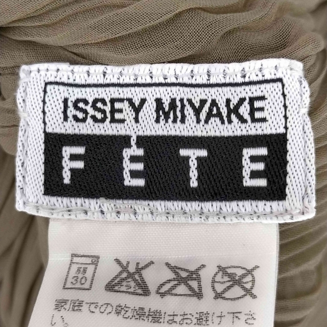 ISSEY MIYAKE FETE(イッセイミヤケ) レイヤードプリーツブラウス
