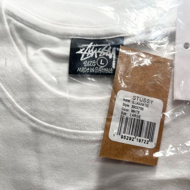 【新品】stussy Tシャツ　サイズL ホワイト 3