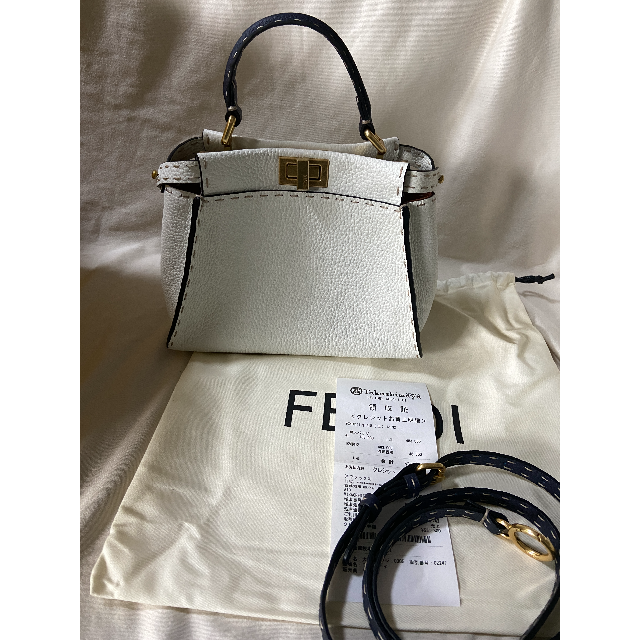 FENDI フェンディ ピーカブートー トバッグ ショルダーバッグ 本物保証