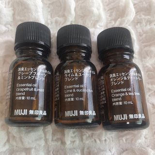 ムジルシリョウヒン(MUJI (無印良品))の無印良品　アロマオイル(エッセンシャルオイル（精油）)