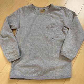 グッドウェアー(GOOD WEAR)のGoodwear  長袖カットソー  M  グレー(Tシャツ/カットソー(七分/長袖))