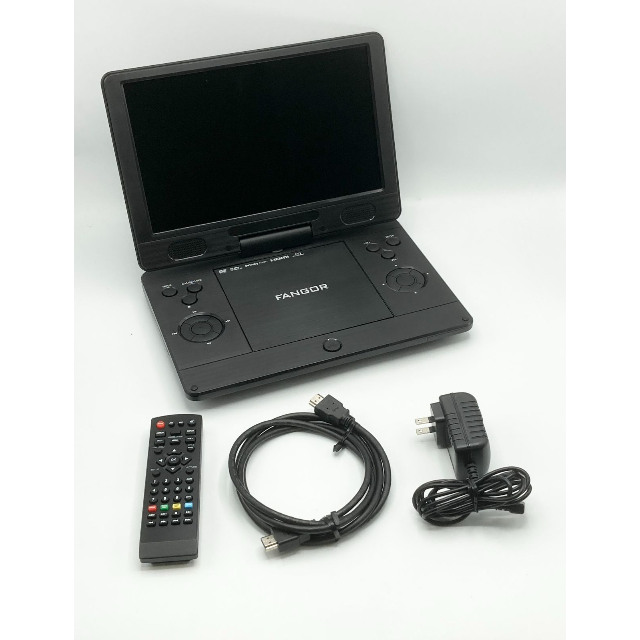 中古 FANGOR ポータブルブルーレイプレーヤー モデルNo:F-BR126 スマホ/家電/カメラのテレビ/映像機器(DVDレコーダー)の商品写真