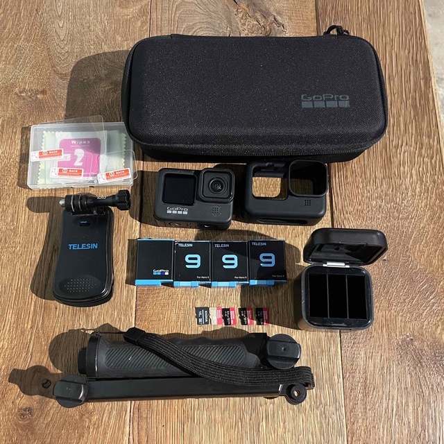 GoPro - 『大幅値下げ中!』【GoPro9 Black】+アクセサリーの通販 by