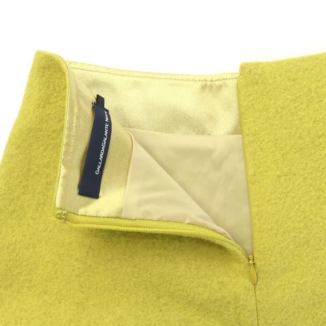 GALLARDA GALANTE(ガリャルダガランテ)のガリャルダガランテ NAVY フレアスカート ロング ミモレ 0 S 黄色 レディースのスカート(ロングスカート)の商品写真